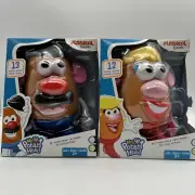 Playskool Friends! Mr. & Mrs. Potato Head Classic Retro Toys Complete Set! NEW!