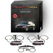 Red Angel Eye LED Halo Ring kit for 2001-2005 Lexus is300 Headlight & Fog Lights (for: Lexus)