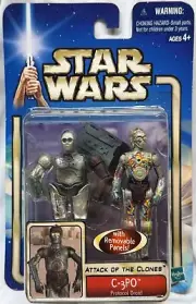 2002 Star Wars - Attack Of the Clones C-3PO - HASBRO