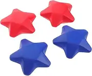 Outanaya 4 Pcs Stress Balls Fun Hand Massage Fidget for Adults Durable Hand Strengthening Balls for Relaxation Anxiety Management