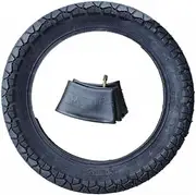 TDR 16x3.00 Tyre/Tire with Tube for Scooter Electric Bike eBike Parts Inner Tube