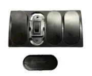 Sigma 4 Gang On/Off Rocker Switch W/ Surface Mount Plate RV/Camper/Motorhome