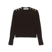 [Golden Goose] Golden Goose Cable-knit Sweater XS BROWN