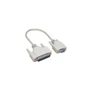 Fuji Labs DB9-F/DB25-M Null Modem Cable
