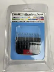 Wahl Professional Animal Guide Comb #5, 1/8-Inch Cut-(#3371-100)-Black and Red