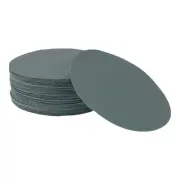 Sandpaper Round 180x180mm 2500 Grit 50 Pcs Black Hook & Loop Sanding Sheets