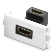 MM113 Right-angle Connector HDMI Female to Female Module Adapter Socket