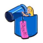 ALICE IN WONDERLAND - DRINK ME - ENAMEL PIN