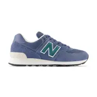 在飛比找蝦皮商城優惠-New Balance NB 574 男女 藍綠色 復古 休