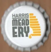 USA Plastic Lined Beer Crown Bottle Cap: Harris Brewing Mead