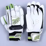 Predator Pro Gloves Imported PU Sponge Cricket Batter Gloves Green