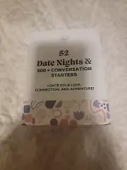52 DATE NIGHT & 300+ CONVERSATION STARTERS SEALED NEW