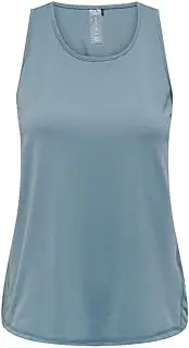 [ONLY] Women's Onpmila Train Tank Top Activewear, Black, S