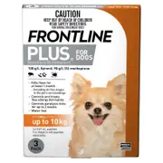 Frontline Plus - Flea Treatment for Dogs <10kg 3pk