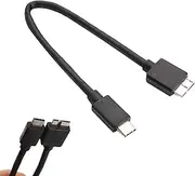 Hard Drive Data Transfer Cable - 5Gbps Speed Fast Charging Cord,5TB Expansion Charging Cord Cable for Various Type C Devices