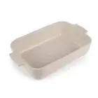 NEW Peugeot Appolia Rectangular Baker Ecru 22cm