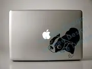 Molly The Boston Terrier Decal for 13" Laptop