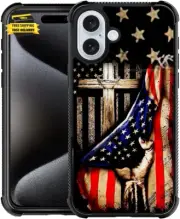 Compatible with Iphone 16 Case,All-Round Protection Shockproof Anti-Scratches TP