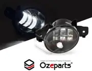 Set Pair LED Fog Light Driving Lamp Kit For Nissan Pulsar N16 B17 2002~2016 (for: Nissan)
