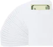 uxcell Money Envelope, 25 Pack 3.5" x 2.2" Cash Envelopes Money Holder Bags Budgeting Saving Challenge Letter for Gift Coins Checks Tickets Jewelry Passport Card, White