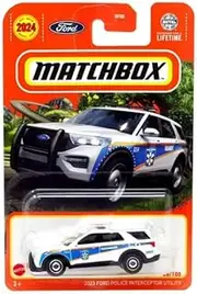[Matchbox] 2023 Ford Police Interceptor Utility (Paramedic) 36/100 1:64 Die-Cast Vehicle