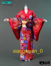 ICE TOYS 1/6 IC1004C Long Kimono Clothes For 12" Female Japanese suit Doll