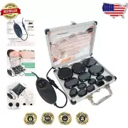Ultimate Hot Stone Massage Therapy Set - Essential Oils & Temperature Regulation