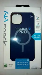 Apple iPhone 15 Plus/iPhone 14 Plus Presidio 2 Pro with MagSafe Blue