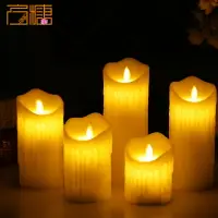 在飛比找樂天市場購物網優惠-電子蠟燭/LED蠟燭 led電子蠟燭燈求婚表白婚慶蠟燭餐桌蠟