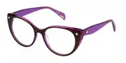 Police VPLM02 CLUE 4 01CI Women’s Glasses Purple Size 52 - Private Health Rebate - Blue Light Block Available