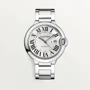New Cartier Ballon Bleu Stainless Steel Automatic 42 mm Silver Watch WSBB0049