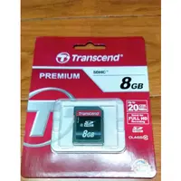 在飛比找蝦皮購物優惠-Transcend 創見 8G 8GB MicroSDHC 