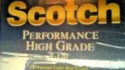 Scotch EG+ High Grade T-120 Blank VHS Tape