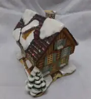 Hawthorne MJ Hummel COMPANY'S COMING Bavarian Holiday Village Cottage 5 1/2” NIB