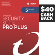 Trend Micro Security Suite Pro+ 5-Device 1-Year (ESD)