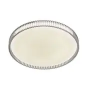 Telbix Lighting Rosario 30W LED Oyster Light Clear & White - Tri-Colour