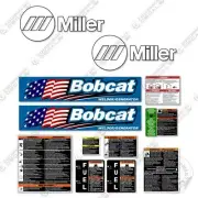 Fits Miller Bobcat 250 Decal Kit Generator (DIESEL VERSION) 7 YEAR 3M VINYL!
