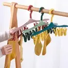 8 Pegs Clothes Drying Rack For Socks Underwear Bra Folding Laundry Hanger Rack