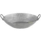 NEW Town Food Service 14 Inch Cantonese Flat Bottom Wok - Hand Hammered - 34804