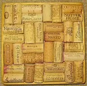 Artisan-Made Wine Cork Trivet-all natural USED corks-Unique gif for wine lovers.