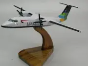 Dash-8 British Airways DHC-8 Airplane Wood Model Free Shipping