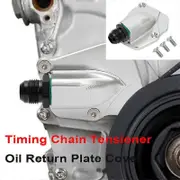 Universal For Honda Acura K20 K20A K20Z / K24 K24A Engines Timing Chain Tensioner Oil Return Plate Cover Drain Sidewinder