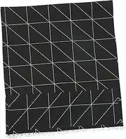jojofuny Washing Machine Cover Refrigerator Tops Protective Cover Elegant Sturdy 1pc Freezer Tops Fridge Tops Protector for Oven Black Checkerboard Pattern