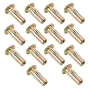 15pcs Socket Nut Head Screw Nut Assortment Kit Heavy Duty Nut