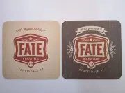 Beer Coaster ~**~ FATE Brewing Company ~ Scottsdale, ARIZONA ~ ~ In Your Hands!