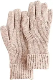 [TED BAKER] LIDIIE-Knitted Ribbed Gloves, MULTICOL, One Size