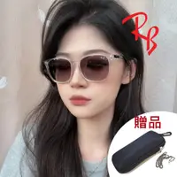 在飛比找PChome24h購物優惠-RAY BAN 雷朋 亞洲版 舒適加高鼻翼 時尚太陽眼鏡 R