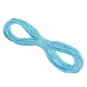 109 Yards Elastic Cord Heavy Stretch String Rope 2mm Aquamarine Blue