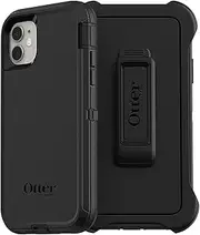 OtterBox Defender Series Shockproof and Drop Proof Mobile Phone Protective Case for iPhone 11, Black