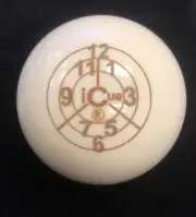 Aramith 2 1/4” iCue Clock Billiards Training Pool Cue Ball